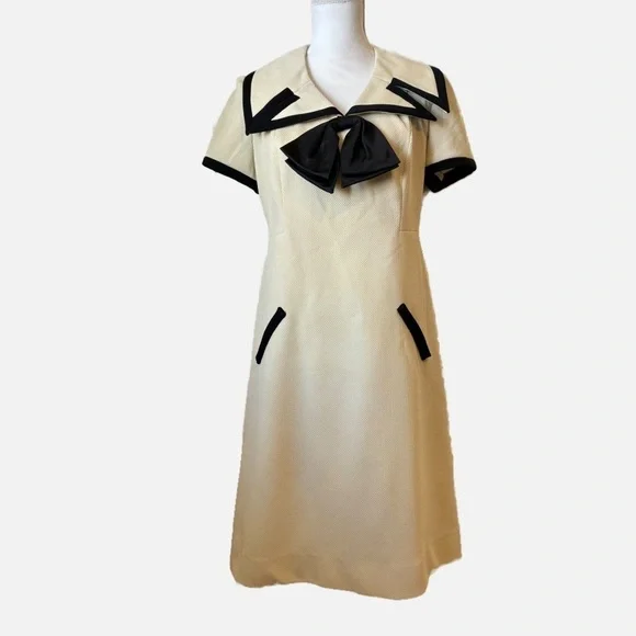 Vintage Fred Rothschild Of California A-Line Fit & Flare Midi Dress Size 16 - Picture 10 of 10